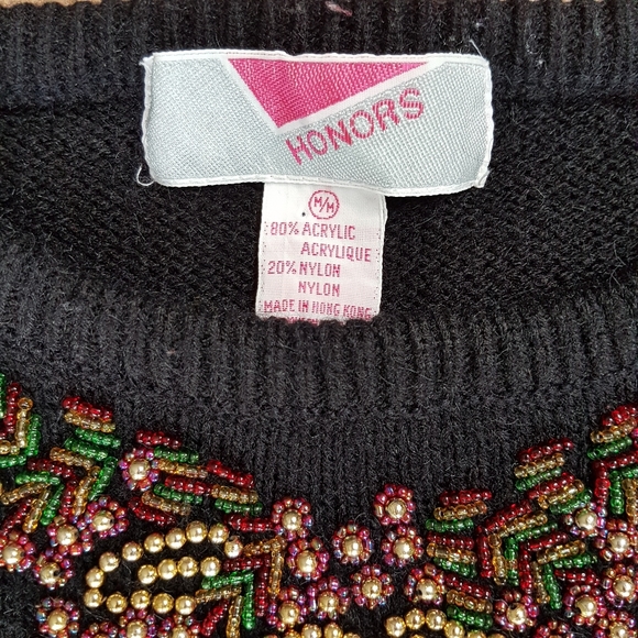 Vintage Christmas Sweater ♡ Sz Medium - Picture 6 of 10